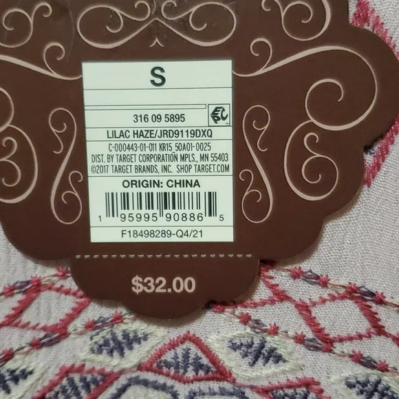 Knox Rose Woman's Flutter Short Sleeve Embroidered A-line Dress - Picture 11 of 14